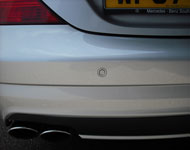 installed rear parking sensors